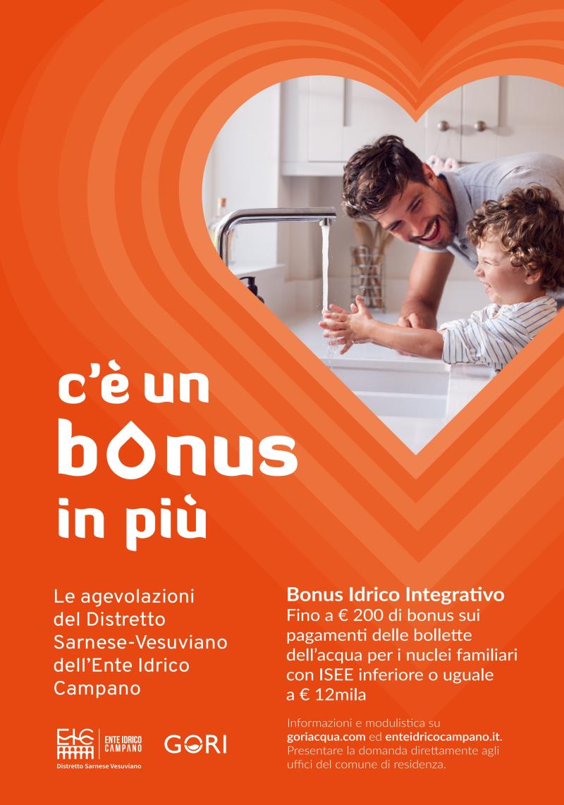 Bonus Idrico Integrativo - Oramge